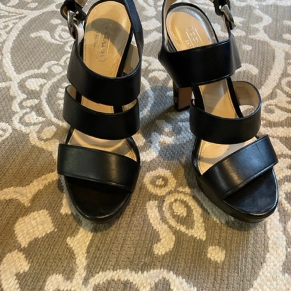 Coach Platform Sandal